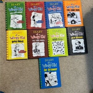 Diary of a Wimpy Kid Book Collection - Colorful Set